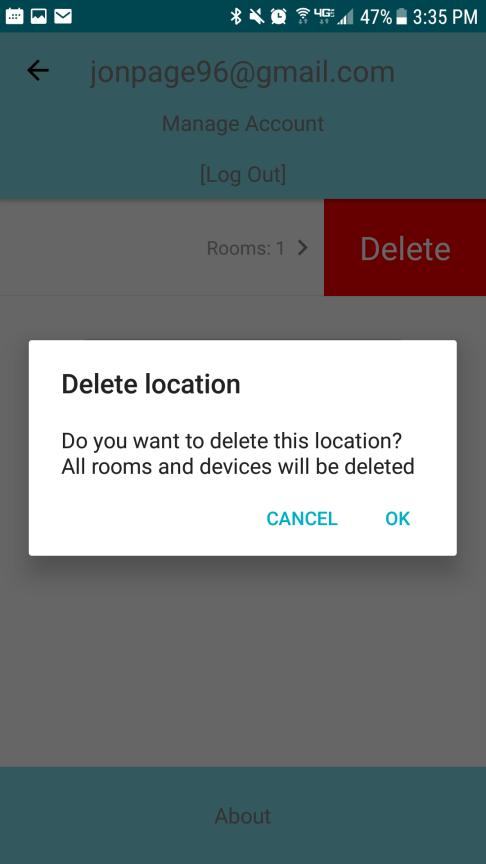 Deleting units Deleting dwelling with one room Steps 3 & 4