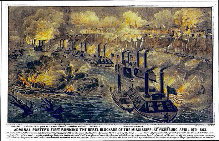 The Turning Point 1863 With the fall of Vicksburg, the South lost any control of the Mississippi River, and the North had