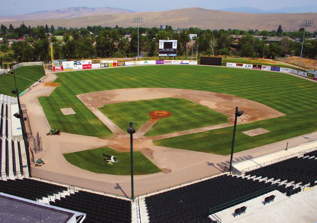 OGREN PARK AT ALLEGIANCE FIELD MISSOULA, MT An important project for downtown Missoula, MT, and the community overall, this stadium is the place to be on a summer evening for family centered fun and