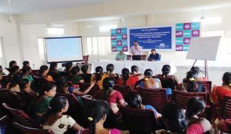 Awareness Seminars conducted across craft clusters Export Promotion, International Marketing, Packaging, Custom Procedure for Export, e-commerce and Design & Product Development Narsapur; Andhra