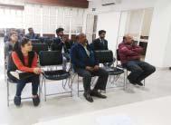 Talha Khan, Assistant Professor, Moradabad Institute of Technology, Moradabad, seen interacting with the participants This was addressed by Mohd.