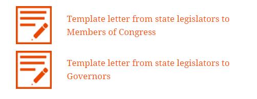 officials Collect letters from state