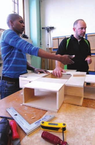 FOR THE SOUTH AFRICAN PARTICIPANTS, THE INITIATIVES EXPOSED THEM TO DIFFERENT THINKING, IDEOLOGIES AND PRODUCT/PROCESS DESIGN THAT GAVE THEM THE ABILITY TO ENHANCE THE QUALITY OF THEIR FURNITURE