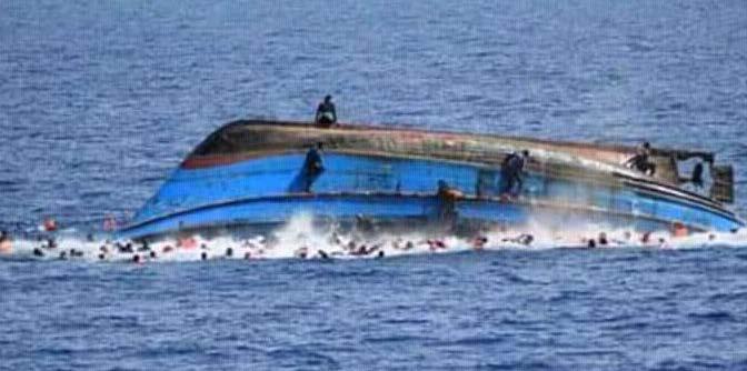 Page 2 Ferry accident: passengers of the capsized ferry struggle to rescue themselves TRCS volunteer in the rescue operation TRCS https://goo.