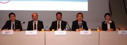 Page3 6. DIA 27th Annual Euro Meeting (April 13 to 15) From April 13 to 15, the DIA 27th Annual Meeting was held in Paris, and Dr. Taisuke Hojo, Senior Executive Director; Dr.