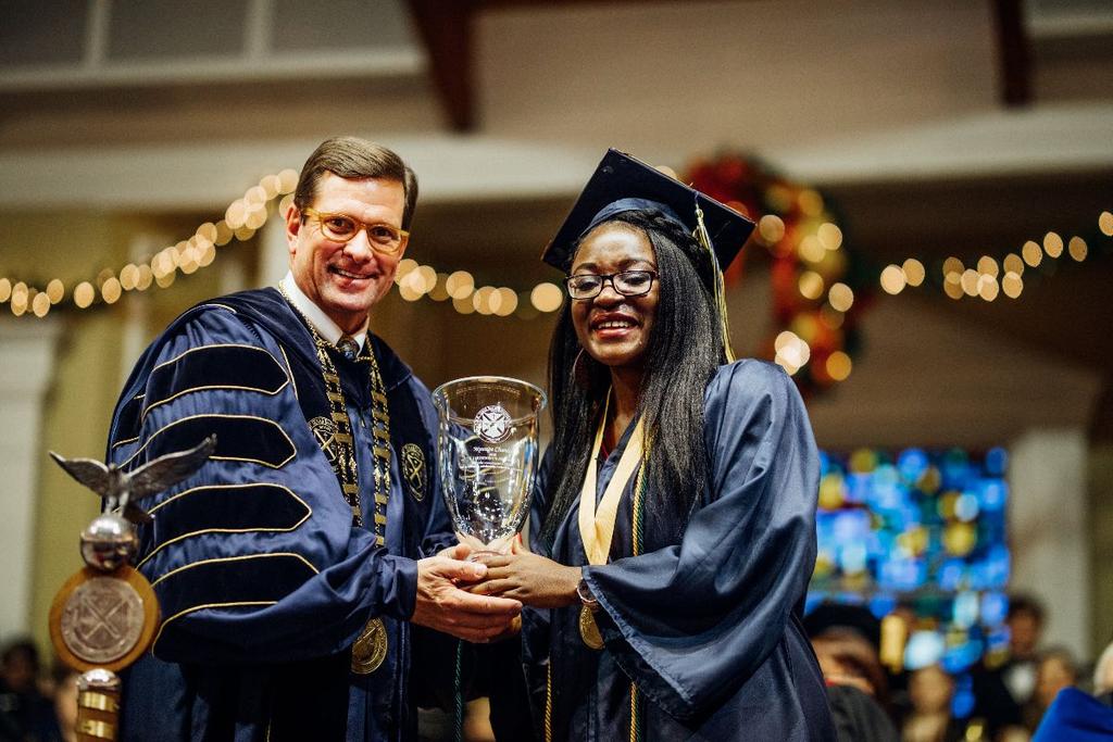 ETBU's Fall 2018 Commencement ceremony was held on Saturday, December 8 in Baker Chapel of the Ornelas Spiritual Life Center.