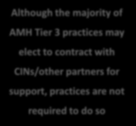 How Can CINs/Other Partners Help AMHs?