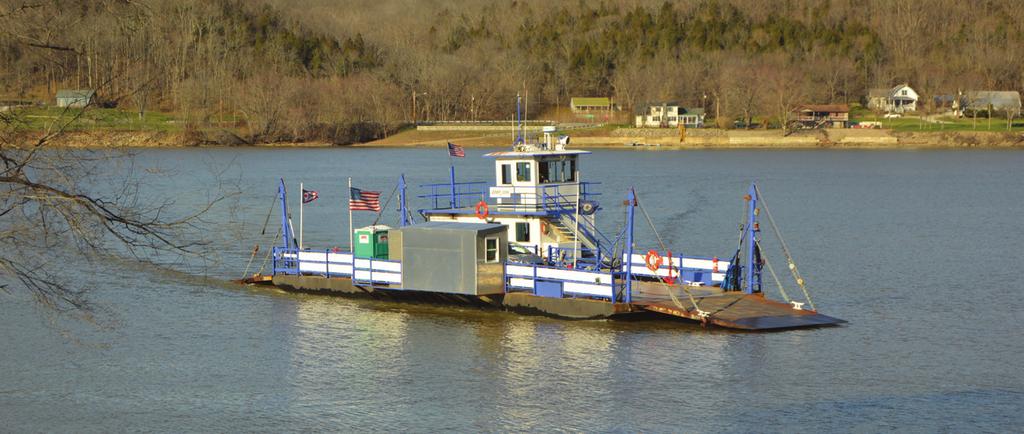 30 Kentucky s Strategic Highway Investment Formula for Tomorrow, or SHIFT, funds the operation of the Augusta Ferry, which transports passengers across the Ohio River.