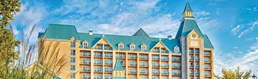 Accommodations Chateau on the Lake Resort Spa & Convention Center 415 North State Highway 265 Branson, Missouri 65616 Toll Free: 888.333.5253 Local: 417.334.1161 www.chateauonthelake.