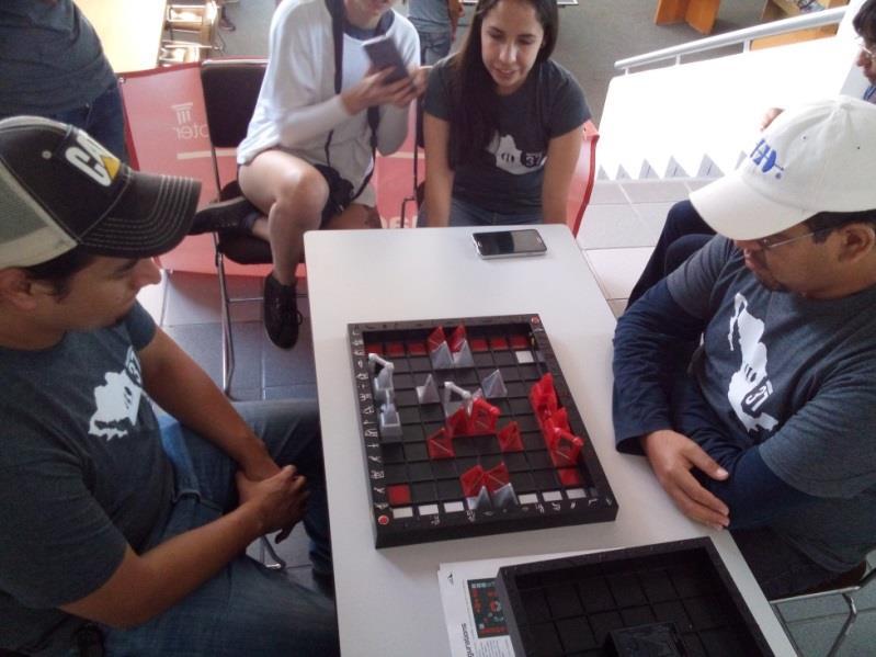 III. Khet tournament for CIO s 37 th anniversary, March to April, 2017 The CIO-SPIE student chapter organized the khet: laser game