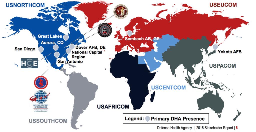 DHA Presence Across the Globe