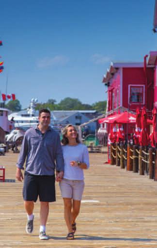 (Revenue is measured in $ 000s.) VISITOR SATISFACTION A significant number of visitors come to the Halifax, Bedford, Dartmouth and Lunenburg waterfronts annually.