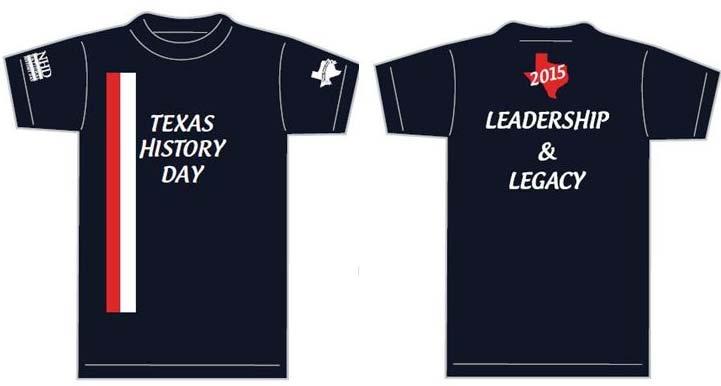 Buy your 2015 Texas History Day T-Shirt!