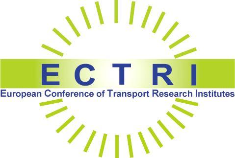 ECTRI INPUT European Court of Auditors performance audit The European Conference of Transport Research Institutes (ECTRI) is an international non profit association that was officially founded in