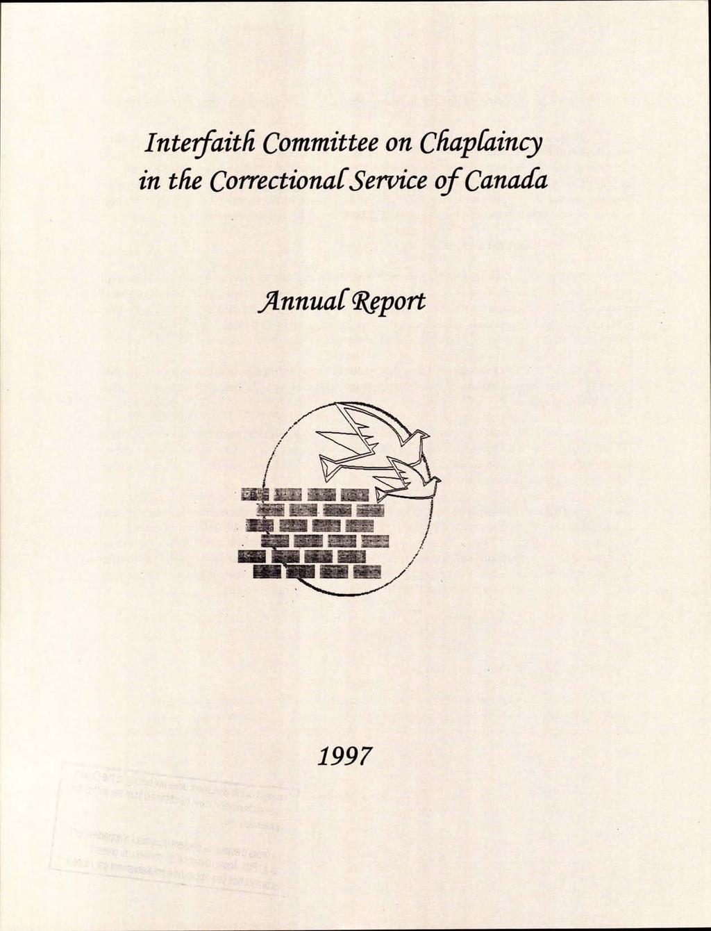 Inteaith Committee on Chapfaincy in the