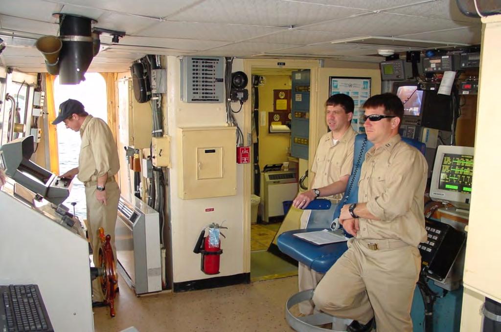 Shipboard Duties A NOAA officer s