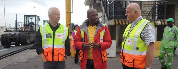 Highlights: Promotion of Decent Work in Southern African Ports The project, co-funded by the Flemish and Dutch governments, aimed at boosting competitiveness and improve conflict resolution in the