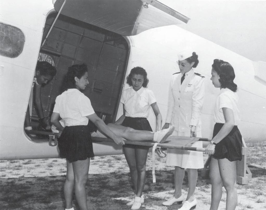A LOOK BACK Navy Medicine 1944 LTJG Dymphna Van Gorp teaches nurses of the Brazilian Air Force how to load a
