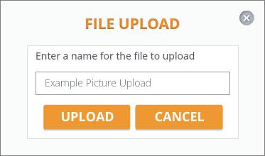 navigate to the folder first, and then upload it.