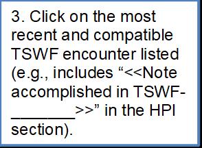 Select the Previous Encounters module from the Folder List.