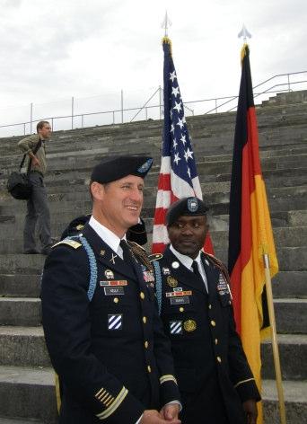 Commanding General, 3 rd Infantry Division: LTC Todd Kelly and CSM Cedric Burns CPT C.