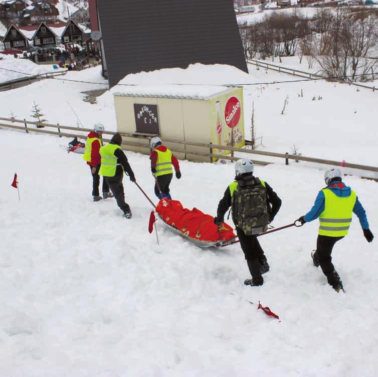 MNBG-W MNbG-W: WINTER MOUNTAIN RESCUE COURSE On Sunday the 22nd of March, in the BOGET/BOGE region of the RUGOVA Valley a final exercise was conducted marking the conclusion of the winter session of