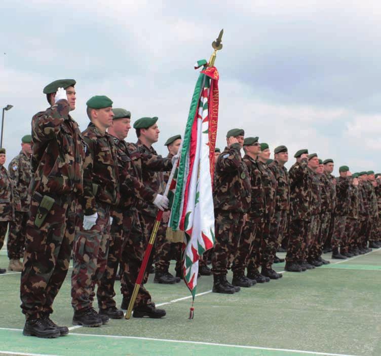 NATIONAL DAY HUNGARIAN NATIONAL DAY On the 14th March 2015 members of the Hungarian contingent serving in Camp Slim Lines, Pristina, gathered to remember the 1848-49 revolution and the 167th
