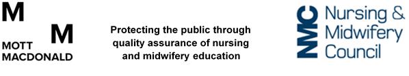 2017-18 Monitoring review of performance in mitigating key risks identified in the NMC Quality Assurance framework for nursing and midwifery education Programme provider De Montfort University