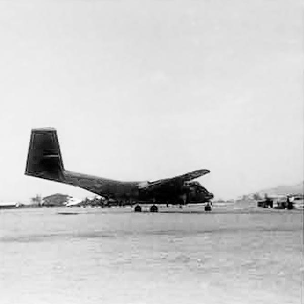 3.26_37 Phù Cát Air Base, Flightline: C-7 Caribou (Australian). (Photo by John P. Werbster) 3.