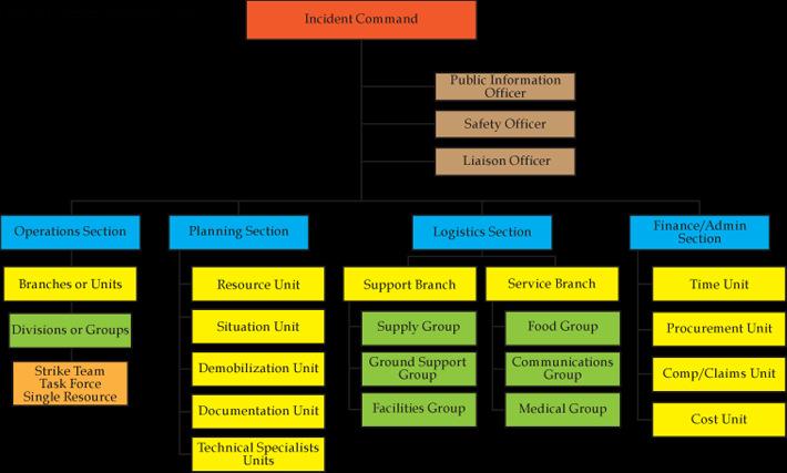 Standardized ICS Diagram Government