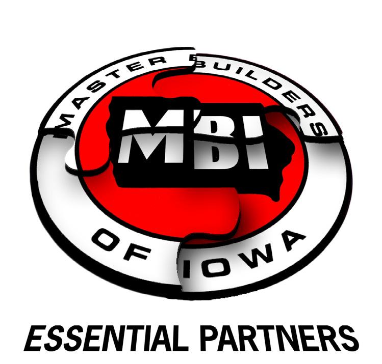 MBI ESSENTIAL PARTNERS Master Builders of Iowa strives to be the essential resource for Iowa s construction industry and a valuable component of that effort are those companies who support MBI s