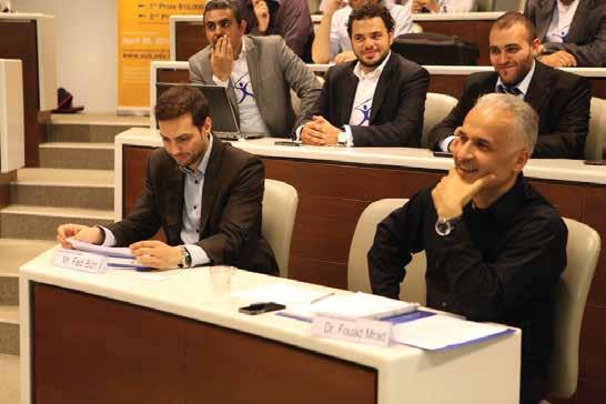 The seminar was conducted by the ESCWA Technology Centre Innovation and Commercialization consultant for the recipients of the European Innovation voucher funding program.