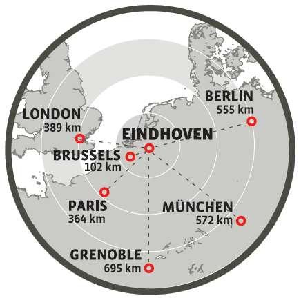 Belgium Distance: 130 km Eindhoven Airport, the Netherlands European