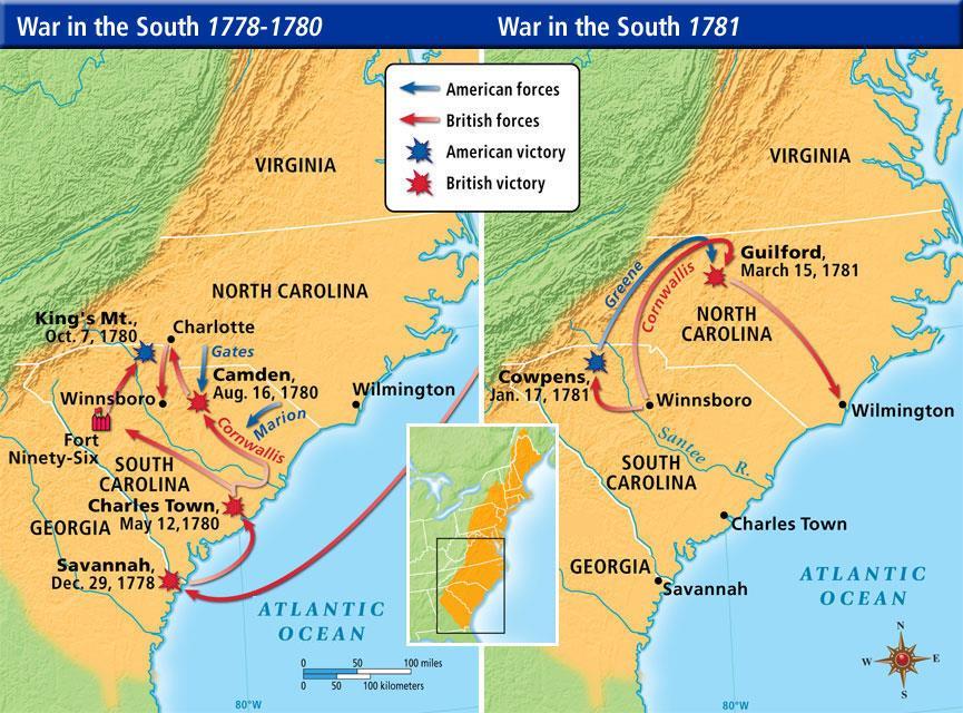 Battle of Guilford Courthouse North Carolina, 15 March, 1781 Last updated: 15 th August 2018 This Volley & Bayonet scenario has been developed by Paul Reynolds.