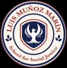 Luis Muñoz Marin School for Social Justice September 1 st 2 nd Staff Development Training 5 th Holiday: Labor Day Maria J. Ortiz Principal Christopher Cerf Dr.