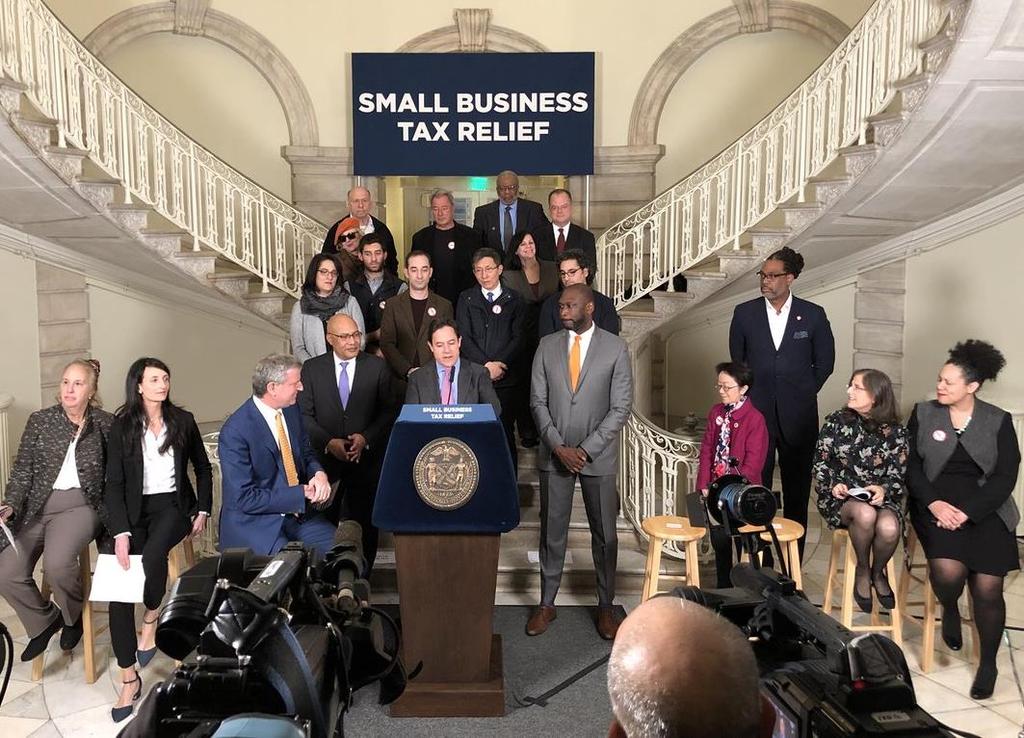 THOUGHT LEADER AND ADVOCATE Enacting tax relief After several years of Chamber advocacy on the issue, the City Council passed legislation to provide relief from the onerous Commercial Rent Tax.