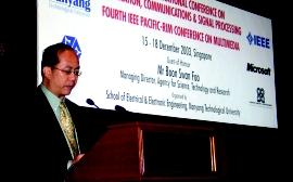 The conference was co-organized by the Institution of Electrical Engineers (IEE Singapore Centre), Singapore Power Ltd, Institution of Engineers (Singapore), the National University of Singapore, and