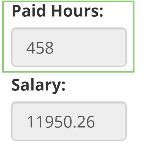 PAID HOURS Beginning with the July September 2015 Quarterly Financials, everyone needs to report Paid
