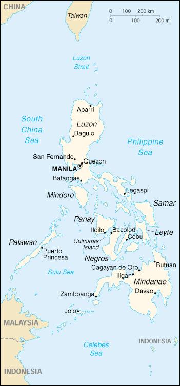 PHILIPPINES 1 BACKGROUND INFORMATION Key Statistics: Land Mass 298,170 square kilometres EEZ/land ratio 7.