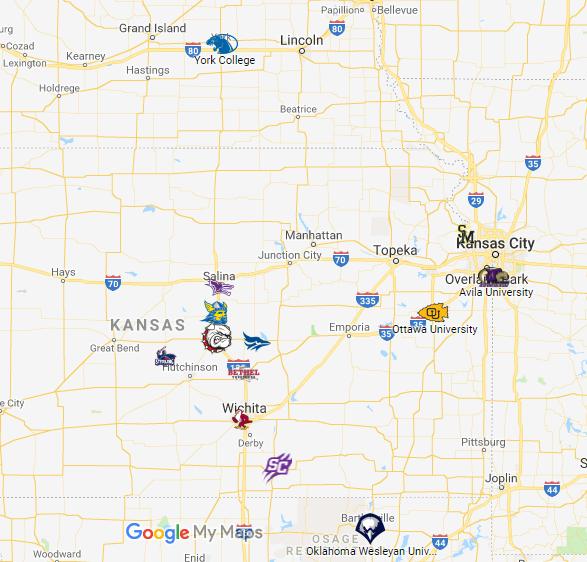 There are currently 13 institutions in the KCAC, which creates a fun season, schedule, and, of course,