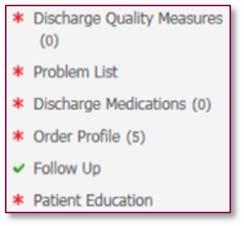 The hospital course component is multi-contributor and unique to this MPage. It will display all contributions to during the current admission until a Discharge Summary is created and saved.