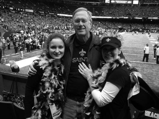 A Saint-sational New Year Haven Home Health was well represented at the last Saints regular season game of the year.