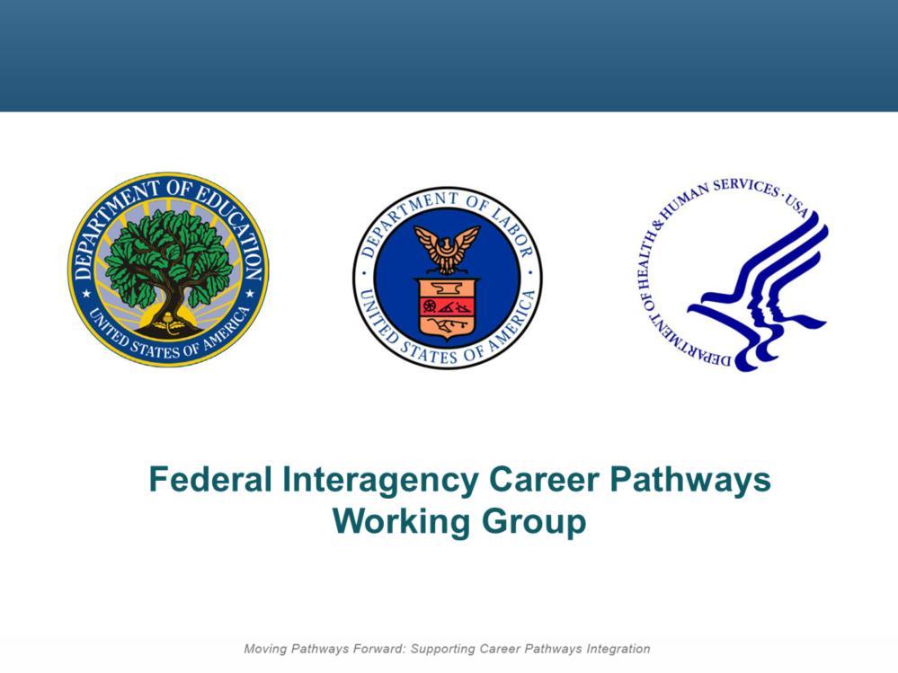 5/14/2014 Career Pathways have been evolving over the years.