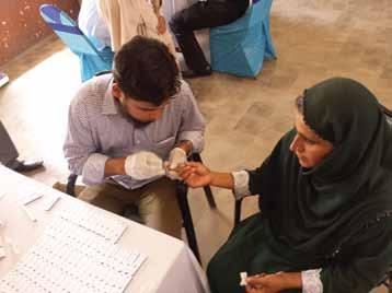 HEPATITIS C SCREENING CAMP MMI Hospital had arranged a Hepatitis C screening camp in Gadap Town on August 19th and August 26th, 2017 with the support of Mr. Hakeem Baloch (MNA) and Mr.