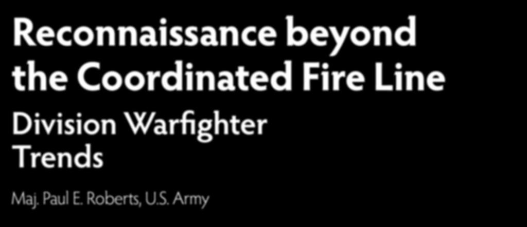 Division Warfighter Trends