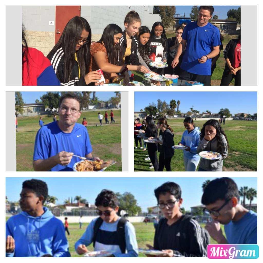 Mr. Gifford s Evolution Sundae Demonstration Photo collages created by 12 th grade Publications student, Osmark Herrera Mr.