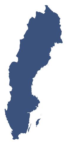 Country Overview: Sweden 1. General Information Population (000s) 9,556 1 GDP (Billion SEK) 3,487 2 THE as a % of GDP 10.0 3 Hospital beds per 100,000 inhabitants 272.