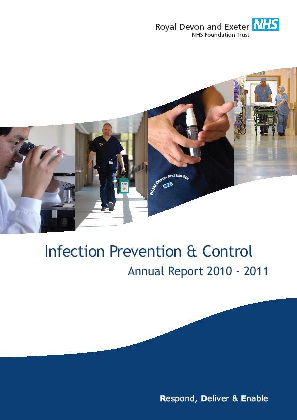 Infection Prevention and Control Annual Report 2016-17 Joint Directors