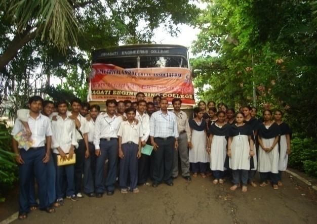 INDUSTRIAL VISITS: All the III year EEE students visited the Nagarjuna Fertilizers and Chemicals Limited, Kakinada.