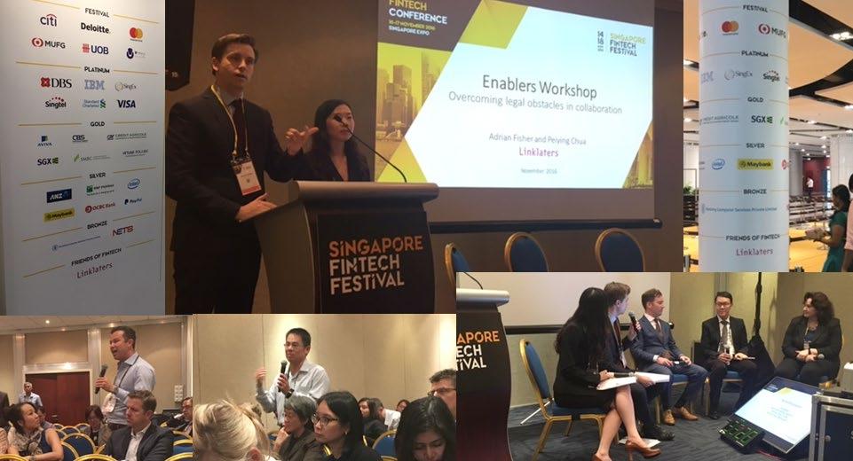 FinTech Enablers Workshop Linklaters hosted an interactive session on the legal obstacles to FinTech collaboration and how to overcome.